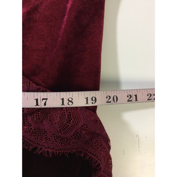 AW BRIDAL 18 2X plus burgundy Natasha evening gala formal party maxi dress B83 - Picture 7 of 9